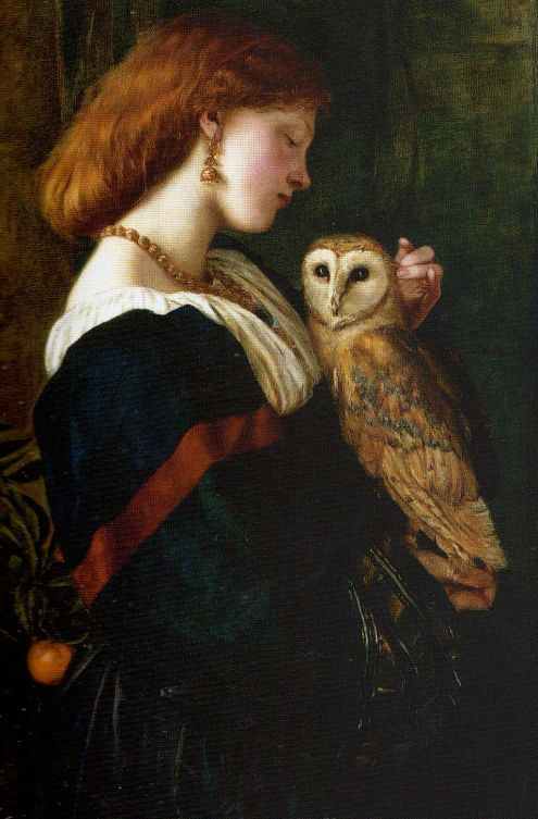 Il_Barbagianni_The_Owl_by_Valentine_Cameron_Prinsep